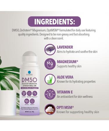 DMSO Lavender & Arnica Relief Bundle 99.9% Pure Pharmaceutical Grade DMSO & Arnica Cream | Lavender Roll-On & Liquid Formula | Fast-Absorbing & Hydrating | Made in USA - Buy Online on GoSupps.com