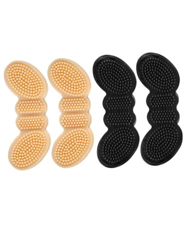 FRCOLOR 8 Pairs Butterfly Follower Supple High Heel Cushions Womens Shoe Inserts Insoles for Heels Gel Heel As Shownx2pcs 10X4CMx2pcs