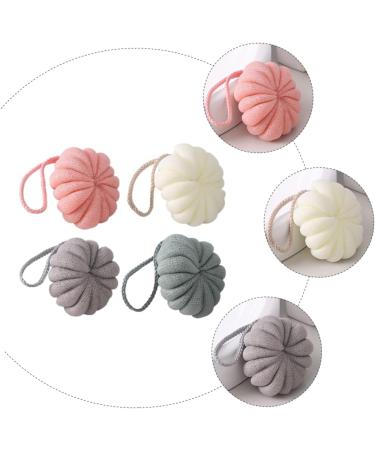 Hemoton 4pcs Bath Ball Set - Exfoliating Body Scrubber Puff & Loofah for Spa Experience | International Shipping - Buy Online on GoSupps.com