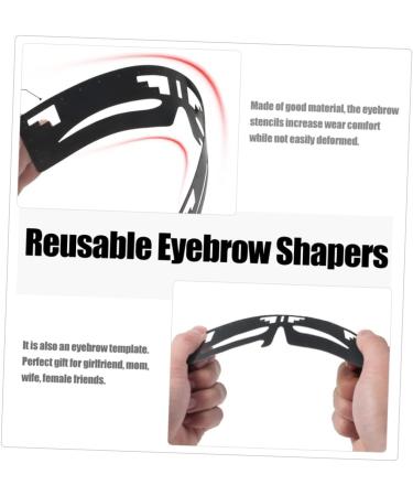 Beavorty Eyebrow Design Eyebrow Card Brow Mapping Ruler Stamp Kit Female Eyebrow Makeup Stencil Balance - Buy Online on GoSupps.com