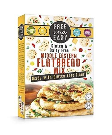 Free & Easy Gluten Free Middle Eastern Flatbread Mix 250 g