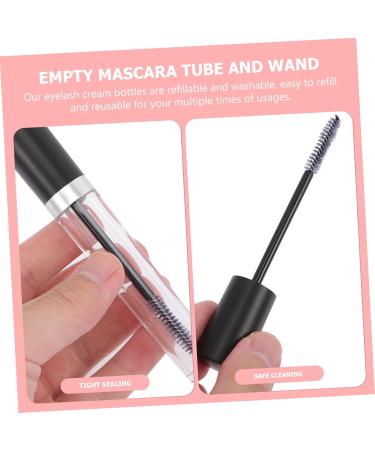 FOMIYES 6 Sets Empty Mascara Tube Bottle Clear Mascara Transparent Mascara Clear Eyelash Mascara Plastic 1 g (Pack of 1) Blackx3pcs - Buy Online on GoSupps.com