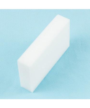 LAMELLIS 60Pcs Magic Multi Sponge Clean Foam Cleaner Cleansing Eraser Car Wash Kitchen 10cm 6cm 2cm(White) - Buy Online on GoSupps.com