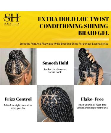 SEVICH Biotin Care Braid Gel - Extreme Hold & Repair Formula - 3.5Oz/100g - Buy Online on GoSupps.com