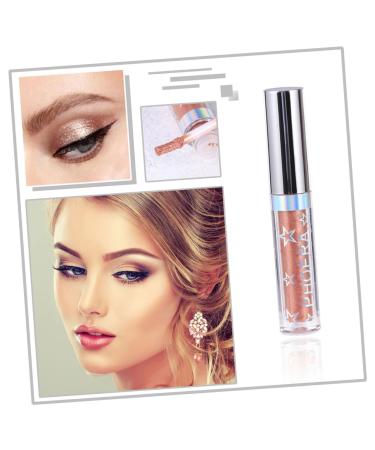 Mipcase Colored Eyeliners Shimmer Eyeshadow Glitter Eyeliner Pearlescent Eyeshadow Eye Shadow Shine 1 count (Pack of 1) As Shown