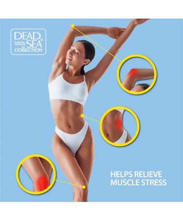 Dead Sea Collection Eucalyptus Bath Salts - 970g Organic Sea Salt for Relaxation & Aromatherapy Spa Experience - Buy Online on GoSupps.com