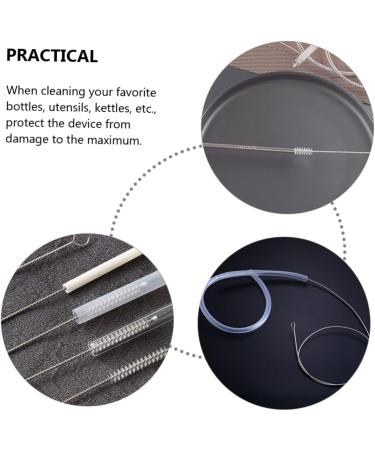Lurrose 12 STK Cleaning Brush Set - Straw Bottle & Ventilation Cleaners | Portable Nylon Wire Tools for Baby Test Tubes & AC Drainage - Buy Online on GoSupps.com