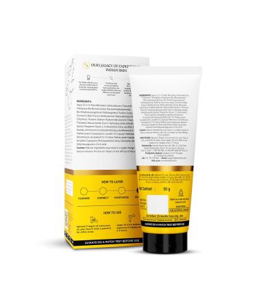 Dr. Sheth's Turmeric & Hyaluronic Acid Sunscreen with SPF 50+ & PA+++ | Helps Repair Skin Barrier with UVA/UVB & Blue Light Protection | Unisex Formula | 1.76 Oz/50 g - Buy Online on GoSupps.com
