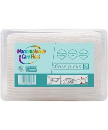 50 Dental Silk Sticks - Portable Dental Floss & Toothbrush Bar for Home & Travel | Soft on Gums - Buy Online on GoSupps.com