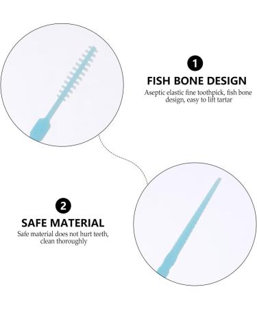 UPKOCH 2120 Pcs Double Head Interdental Brushes - Disposable Dental Soft Toothpicks for Effective Teeth Cleaning | International Shipping Available - Buy Online on GoSupps.com