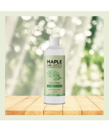 Tea Tree Oil Conditioner for Dry/Oily Hair - Sulfate-Free & Cleansing - Dry Scalp Care - 8 Fl Oz - Buy Online on GoSupps.com