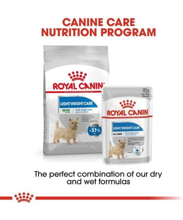 ROYAL CANIN Dog Food Mini Light 8kg - Buy Online on GoSupps.com