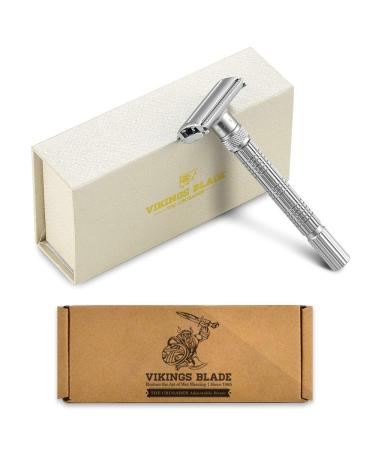 Vikings Blade Adjustable Butterfly Safety Razor - Rusader & Kaiser | Premium Shaving Experience | Worldwide Shipping - Buy Online on GoSupps.com