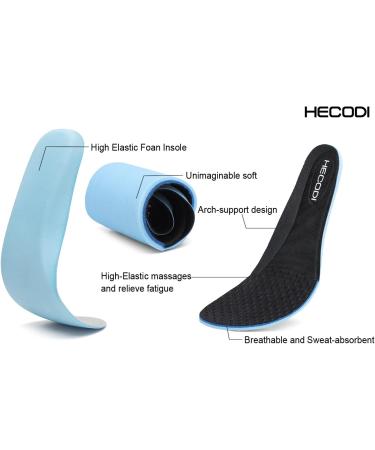 HECODI Wide Running Shoes for Men - Comfortable Breathable Damping Sneakers | Slippery Indoor Jogging Shoes | 40 EU Far Red - Buy Online on GoSupps.com