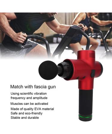 4-Pc Massage Pistol Heads | Deep Muscle Relaxation & Fascia Massager Replacement | Fits 19mm Adapters - Buy Online on GoSupps.com