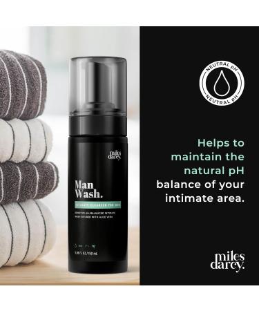 Ball Wash for Men | pH Balanced Intimate Wash | Prevents Chafing Jock Itch & Odors | Men's Hygiene Essential - Buy Online on GoSupps.com