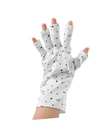 Healeved 6 Pairs Nail Gloves Sun Protection Gloves Uv Shield Gloves Manicure Accessories Uv Gloves for Gel Manicures Hand Gloves for Protection Polyester Miss Grill Lamp Touch Screen - Buy Online on GoSupps.com