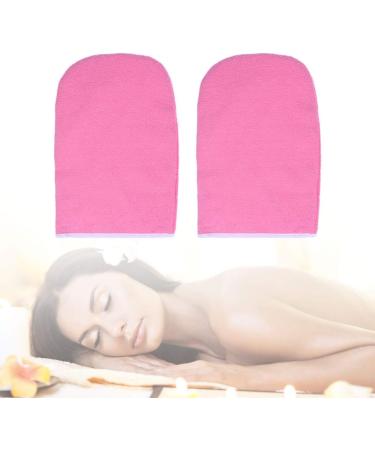 Healeved Warming Gloves 2 Pairs Hand Treatment Mitts Hand Spa Cover Paraffin Wax Gloves Bath Treatment Mitt Insulated Gloves Care Cotton Gloves Pink Warm Gloves - Buy Online on GoSupps.com