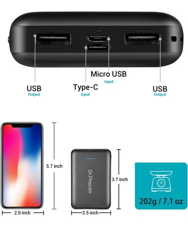 Dr. Prepare Heated Eye Mask & 10000mAh Power Bank Bundle - Relaxation and On-the-Go Charging - Buy Online on GoSupps.com