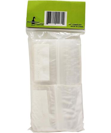 Black Duck Brand Resealable Pill Bags 400 Count | 3x2 Disposable Plastic Bags with Label Area for Easy Organization - Buy Online on GoSupps.com