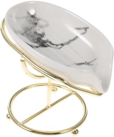 Amosfun 4pcs Wrought Iron Soap Holder Bar Soap Draining Holder Soap Bar Container Bar Soap Draining Dish Soap Storage Dish Leaf Shaped Soap Holder Laundry Soap Storage Rack Ceramics - Buy Online on GoSupps.com
