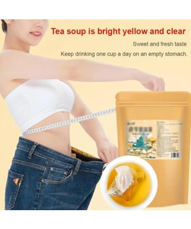 Poria and Coix Seed Tea for Dampness Elimination Lemon Hawthorn Lotus Leaf Tea Dampness Clearing Herbal Tea Calming Effect Fu Ling Yi Wet Tea (3bags) - Buy Online on GoSupps.com