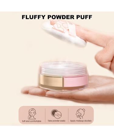Loose Powder Setting - Triple Grid Matte Foundation for Natural Skin Tone | Lightweight Breathable & Long-Lasting Oil Control - Buy Online on GoSupps.com