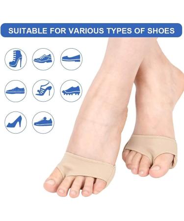 Metatarsal Pad & Foot Cushion Haofy Soft Gel Forefoot Pads for Morton's Neuroma Pain Relief | Buy 1 Pair Internationally - Buy Online on GoSupps.com