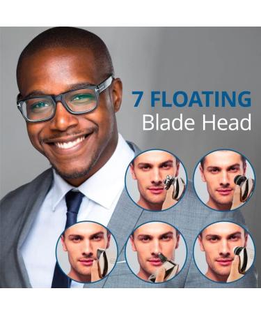 Bald Men's Anti-Pinch Electric Head Shaver - Wet/Dry Maquina De Afeitar para Hombre - Buy Online on GoSupps.com