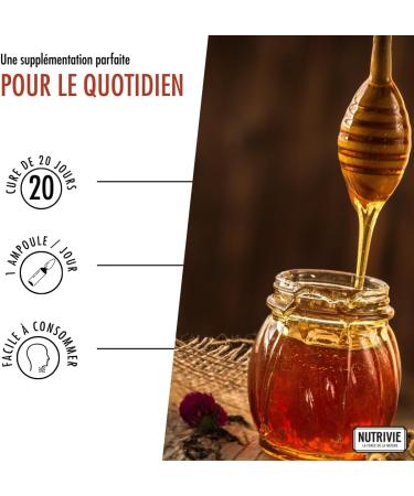 NUTRIVIE Organic Royal Jelly Bulbs Made in France - Buy Online on GoSupps.com