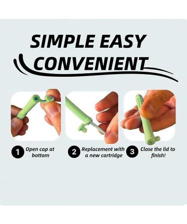 Chewable Essential Oil Breath Stick - Fresh Breath Can Be Taken Anywhere Anytime Use Focus & Clear Respiratory Support (Style A) - Buy Online on GoSupps.com