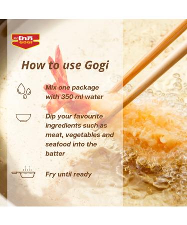 GOGI Panko Breadcrumbs - 200g Pack | Perfect for Crispy Coatings | International Shipping Available - Buy Online on GoSupps.com