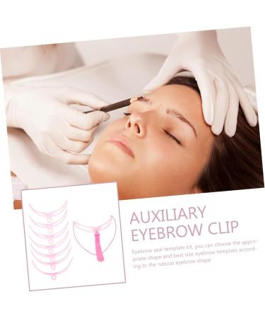 Angoily 3 Sets Eyebrow Aid Specialty Tools Grooming Brow Stencil Portable Brow Stencils Artifact Miss - Buy Online on GoSupps.com