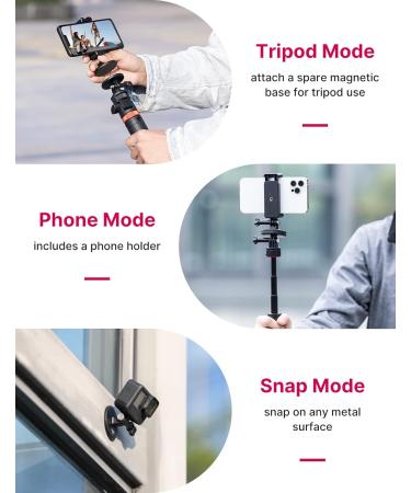 Buy Ulanzi GP-17 Magnetic GoPro Holder - Breast Belt Mount with 1/4 & Cell Phone Adapters - Compatible with GoPro Hero 11 10 9 8 Insta360 DJI OSMO Action - Buy Online on GoSupps.com