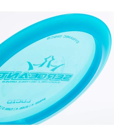 Dynamic Discs Lucid Sergeant | Overstable Frisbee Golf Driver | Distance Driver | Turquoise - Stamp Colors Vary - Buy Online on GoSupps.com