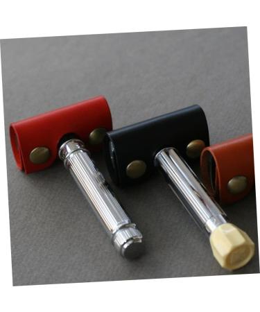Magiclulu 3-Piece Leather Razor Case - Durable Scratch-Resistant Storage Sleeve for Safe Razor Supply - Buy Online on GoSupps.com