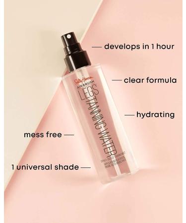 Sally Hansen Airbrush Legs Tanning Water 6.76 Oz - Instant Tan for Flawless Legs - Buy Online on GoSupps.com