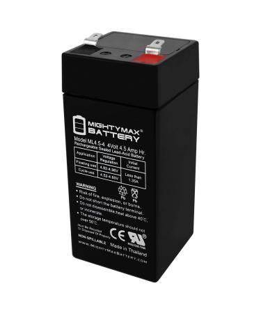 Mighty Max Battery 4 Volt 4.5 Ah SLA Replacement Battery for Toyo 2FM4.5