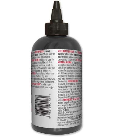 Unicorn SPiT Midnight's Blackness Gel Stain & Glaze 8.0 FL OZ Bottle - Buy Online on GoSupps.com