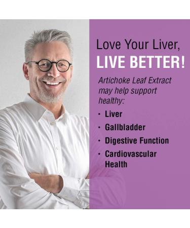 Solaray Artichoke Leaf Extract 600mg | Liver & Gall Bladder Support | Digestive Function | 60 VegCaps - Buy Online on GoSupps.com