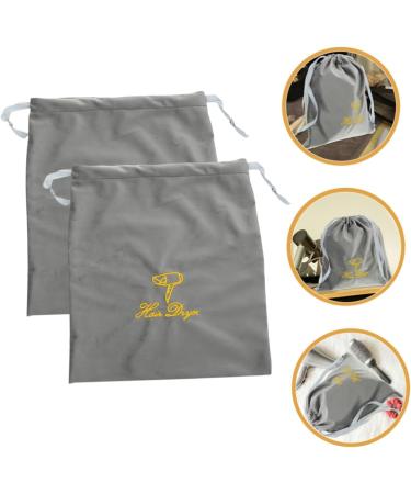 SKISUNO 3pcs Hair Dryer Bag Fabric Duffel Bags for Traveling Hair Dryer Attachments Storage 30.00X25.00X0.50CM - Buy Online on GoSupps.com