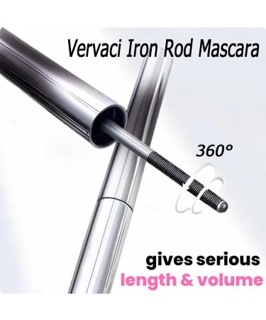 Vervaci Iron Rod Mascara Vervaci Mascara Novafy Iron Wand Mascara Sobrastro Iron Wand Mascara 3D Curling Eyelash Iron Mascara Metal Rod Mascara Waterproof Long Lasting No Clumping (1PCS-black) - Buy Online on GoSupps.com
