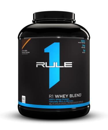 Rule 1 Proteins R1 Whey Blend - 5lbs Chocolate Peanut Butter