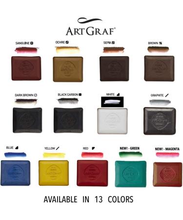 Art Graf Water-Soluble White Tailors Chalk Square Disc - High-Quality Sewing Marking Tool - Buy Online on GoSupps.com