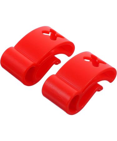 CLISPEED 2pcs Buckle Exercise Accessories Disc Clip - Outdoor Plastic Black Red - 4.5x2x2cm (4pcs) - Buy Online on GoSupps.com