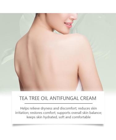  Nuvilo Antifungal cream with tea tree oil moisturizing cream for feet and hands relieves itchy skin - Buy Online on GoSupps.com