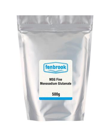 MSG Fine | Monosodium Glutamate | Ajinomoto 500g by Fenbrook 500 g (Pack of 1)