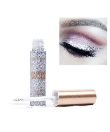 Allbesta Glitter Waterproof Liquid Eyeliner Eyeshadow Pen Long Lasting Makeup Eye Liner #02GARNET