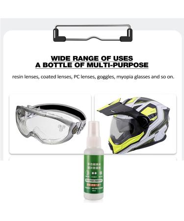 Anti Fog Spray | Lens Cleaner Spray and Glass Cleaner Defogger Spray Portable Long Lasting Glass Cleaner for Glasses Mirrors Goggles - Buy Online on GoSupps.com