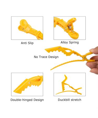 Buy YuCool 15pcs Women & Girls Hair Clips Set - Non-Slip Broad Teeth & 3 Black Combs for Salon - International Shipping Available - Buy Online on GoSupps.com